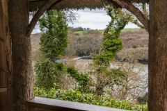 The view over King Harry Ferry