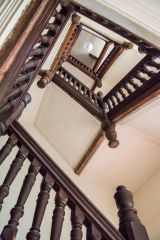 Looking up the 17th-century stairwell