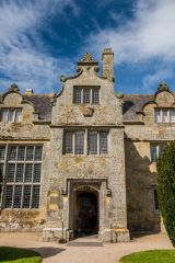 The manor house entrance