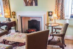 The 1950s Elton family sitting room