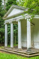 Tring Park, The neoclassical Grecian facade of the Summerhouse