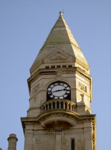 The town hall clock tower (c) Neil Owen