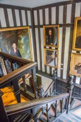 The magnificent oak staircase