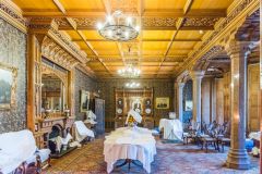 The Drawing Room under wraps