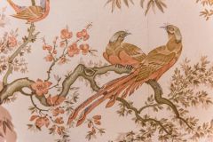 Oriental wallpaper in the Failand Room