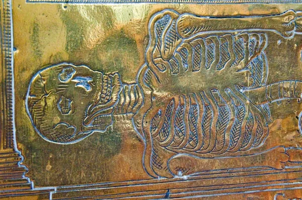Richard Ballett brass, 1598