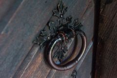 Victorian 'sanctuary ring', south door