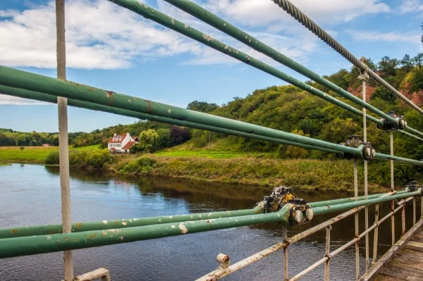 Looking towards England