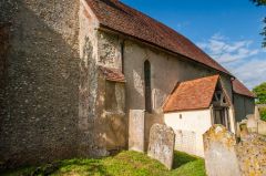The churchyard and south porch
