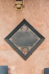 17th-century wall plaque