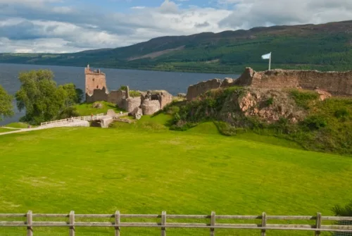 The view from the visitor centre