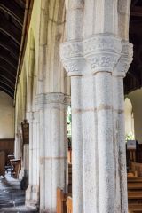 The elegant 14th century arcade