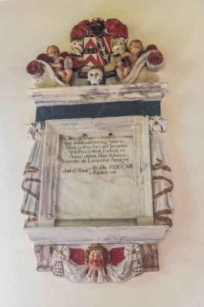 John Trevanion memorial, 1712