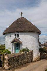 One of the famous Veryan roundhouses