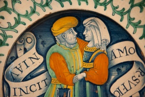 16th century Deruta plate