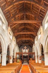 Looking east down the nave