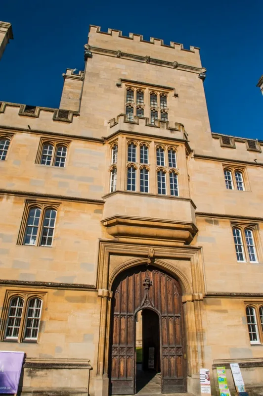 Wadham College gatehouse