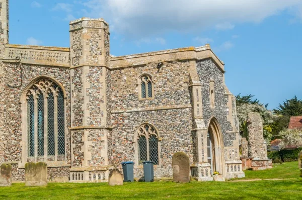 The 15th century south porch
