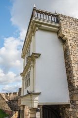 The 1584 timber-framed extension