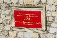 1840 restoration plaque