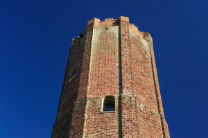 Tower top and stairwell window