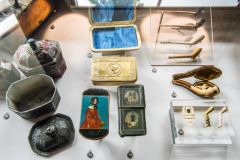 Snuff boxes in the Smoking Room