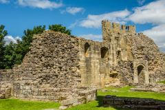 Remains of the hall range