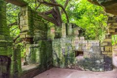 Inside the 15th-century dwelling