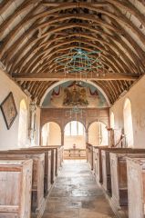 Looking east down the nave