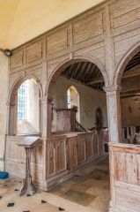 The beautiful 18th century screen