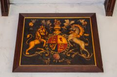 The royal coat of arms