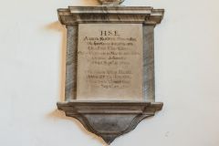 Rogers memorial, 1709