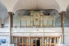 The west gallery and organ