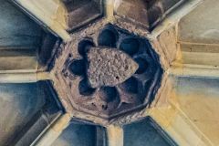 The gateway ceiling boss