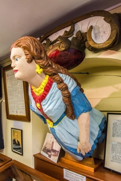 Figurehead from the schooner Coronella, 1875