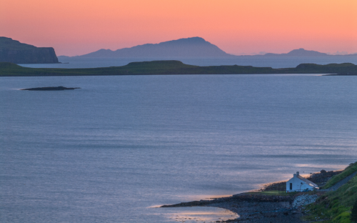 Waternish sunset near Stein