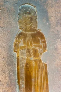 Isabell Beaufo brass, 1370