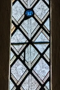 Grisailles glass, 1220