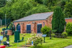 Waterworks exhibits outside the museum