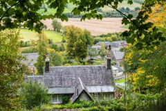 Weem Forest & St David's Well, The Weem Forest Walk overlooks Weem village