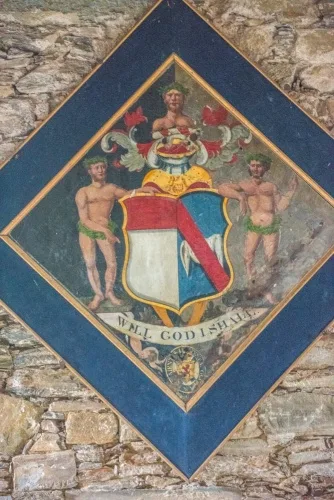 One of the Menzies family funeral hatchments