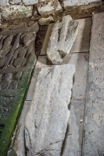 St Cuthbert's Cross from St David's Well