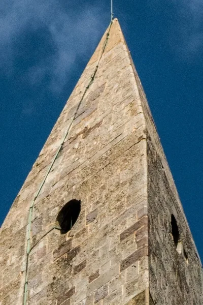 The Monument's peak and observation platform windows