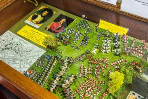 The Battle of Waterloo model