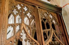 15th century screen tracery