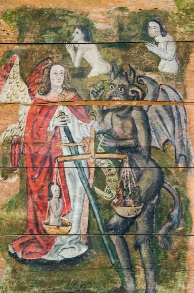 St Michael weighing souls