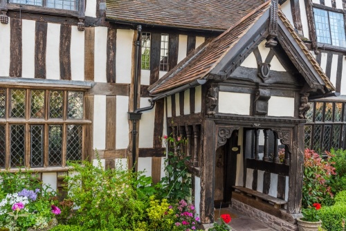 A 'Black and White' cottage in Weobley, Herefordshire