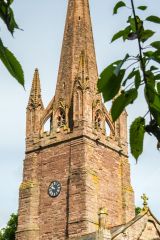 The unusual spire flying butresses