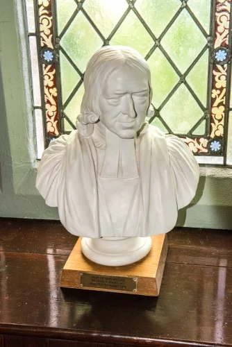 Copy of L-F Roubillac's bust of John Wesley