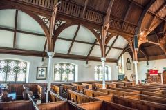 Looking acros the nave